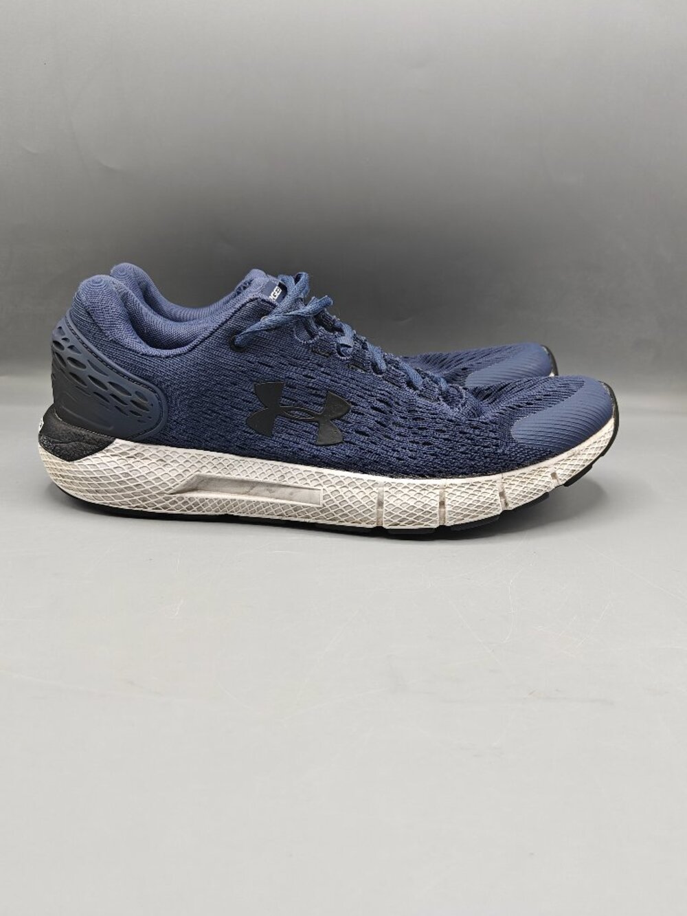 Under Armour Charged Rogue 2 Men’s Running Navy White Size 10 Charge Cushion
